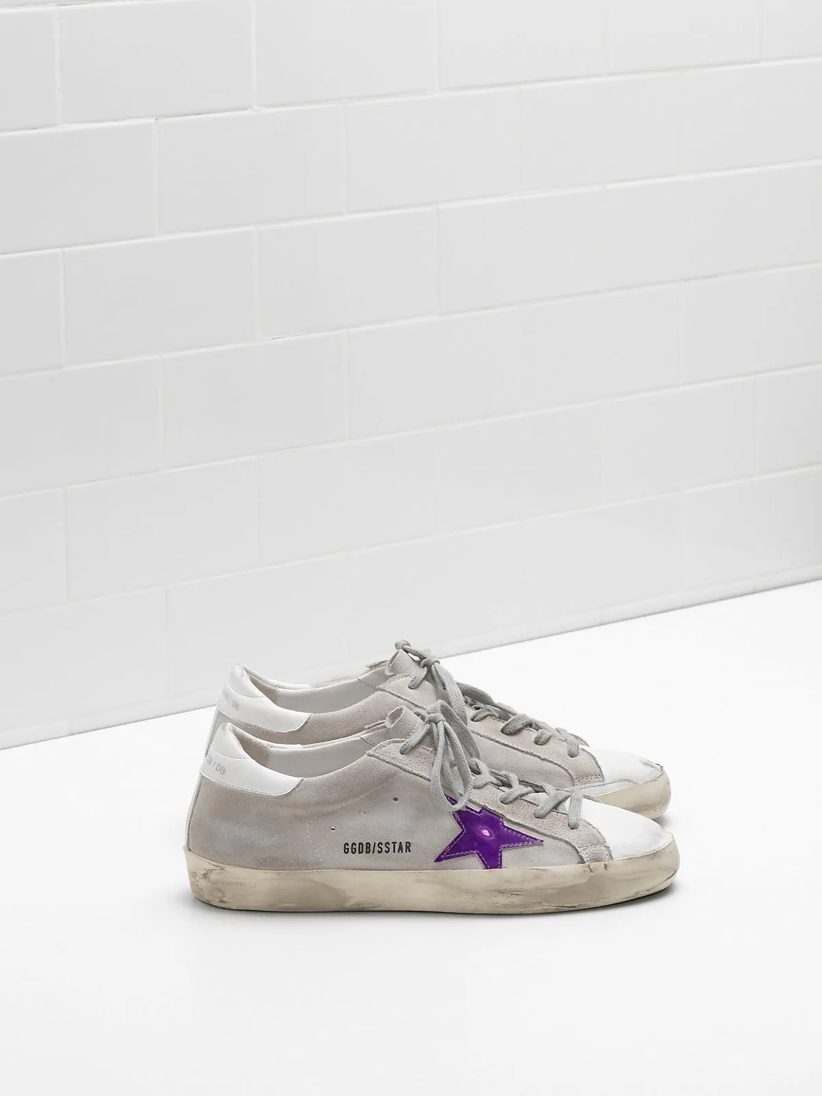 Golden Goose Superstar Sneakers G32ws590 Calf Suede Upper Toe — photo 4 of 4
