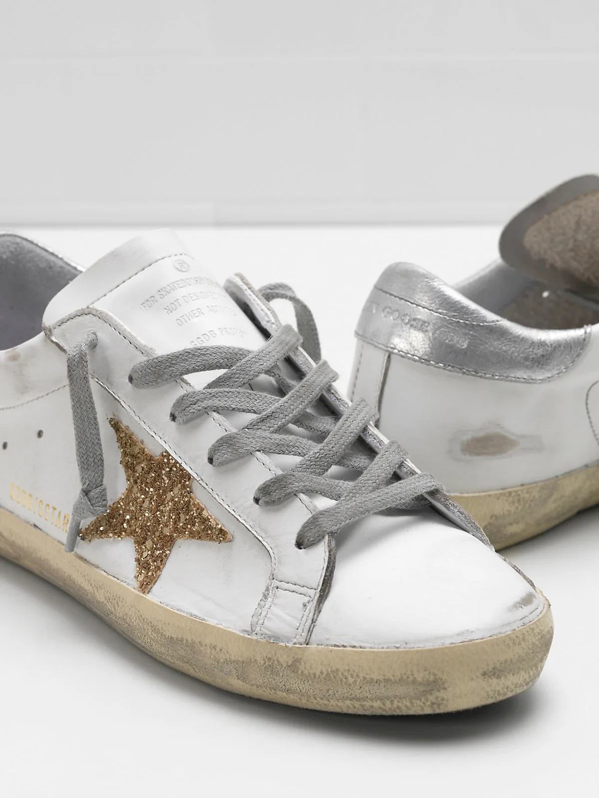 Golden Goose Superstar Sneakers G32ws590 Upper — photo 2 of 5