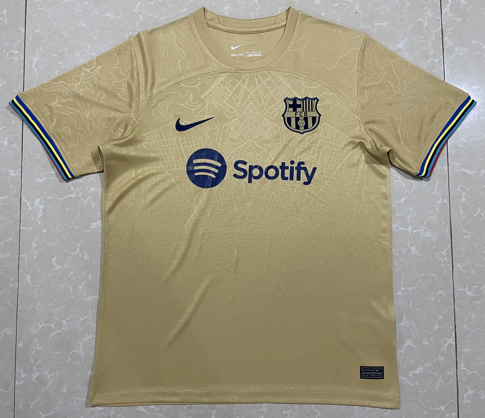 Barcelona 2022/23 Away “Grey Olive” — photo 1 of 3
