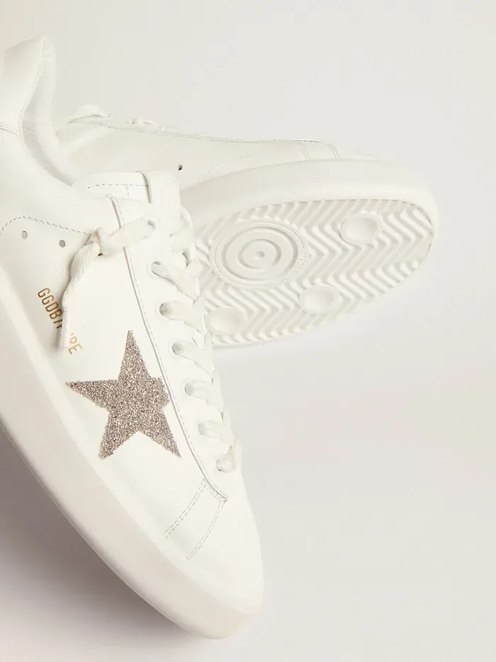 Golden Goose Purestar Sneakers “White Silver” — photo 2 of 5