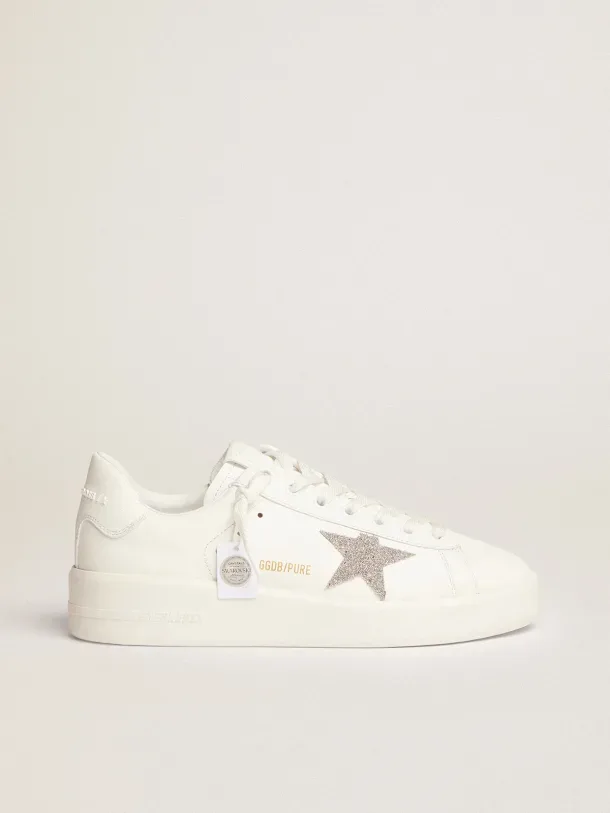 Golden Goose Purestar Sneakers “White Silver” — photo 3 of 5
