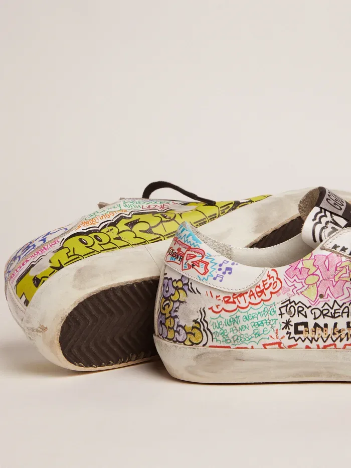 Golden Goose Super-star Sneakers “White Red” — photo 2 of 5