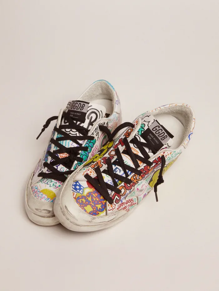 Golden Goose Super-star Sneakers “White Red” — photo 3 of 5