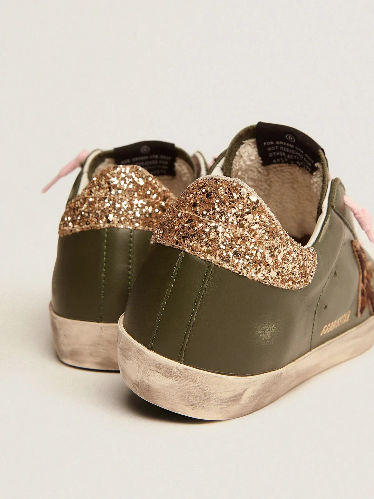 Golden Goose Super-star Sneakers “Dark Green Gold” — photo 3 of 4