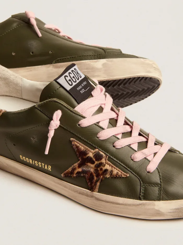 Golden Goose Super-star Sneakers “Dark Green Gold” — photo 4 of 4