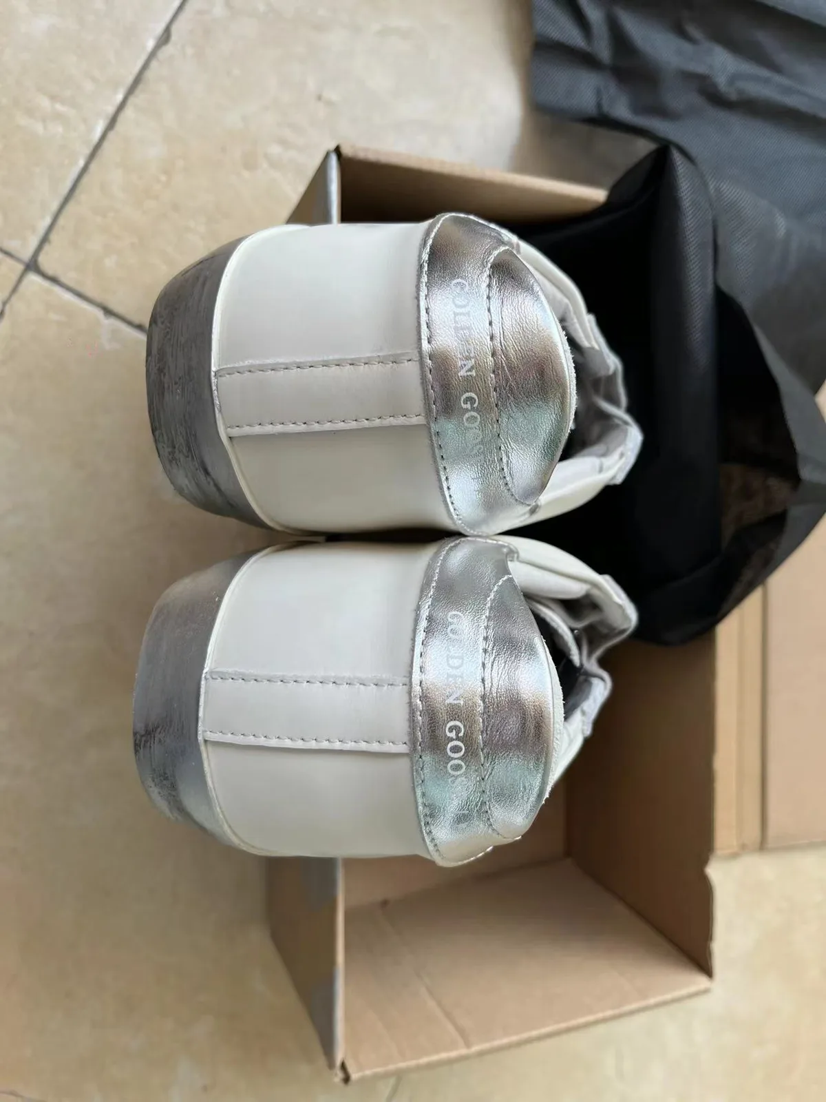 Golden Goose Super-star Sneakers “Silver” — photo 2 of 10