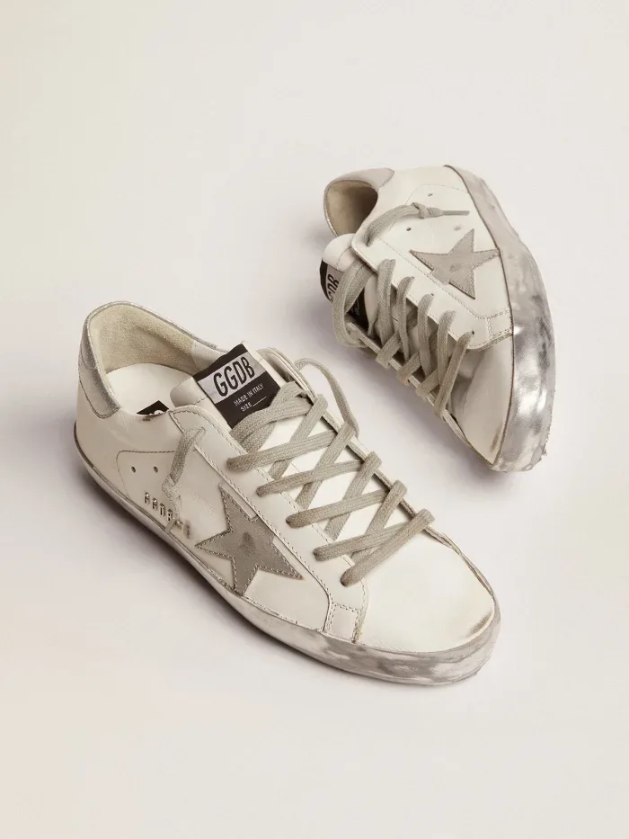 Golden Goose Super-star Sneakers “Silver” — photo 7 of 10