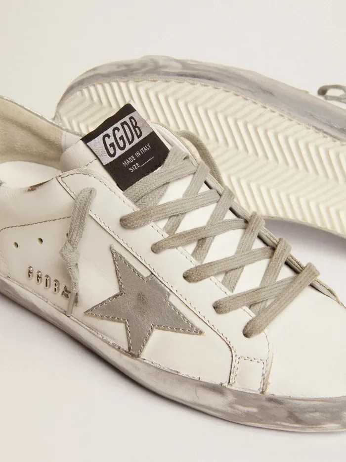 Golden Goose Super-star Sneakers “Silver” — photo 9 of 10