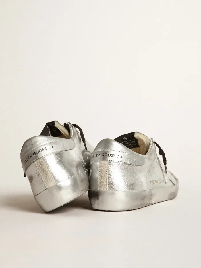 Golden Goose Super-star Sneakers “Silver” — photo 1 of 4