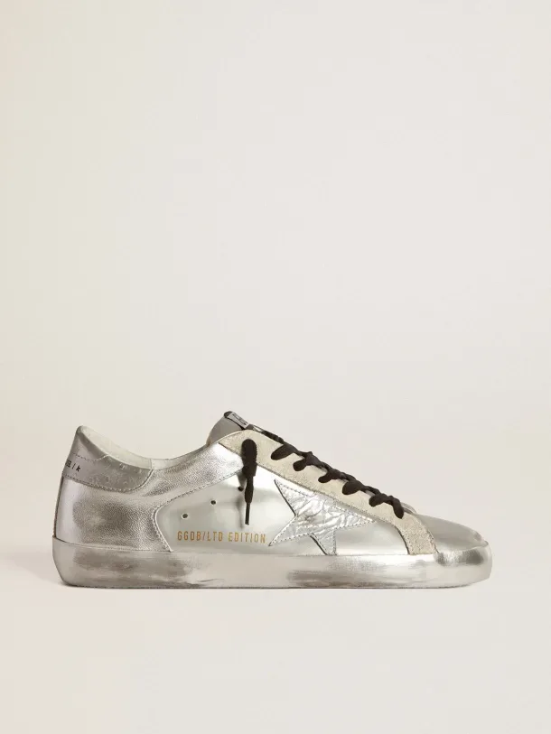Golden Goose Super-star Sneakers “Silver” — photo 2 of 4