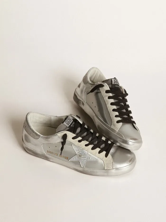 Golden Goose Super-star Sneakers “Silver” — photo 4 of 4