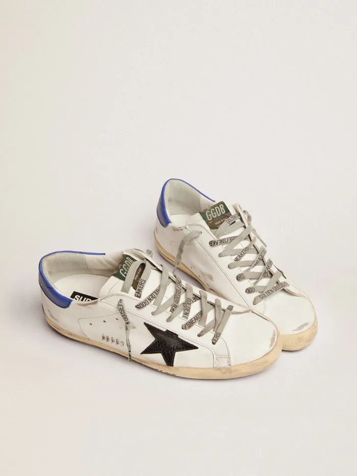 Golden Goose Super-star Sneakers “Black Blue” — photo 4 of 8
