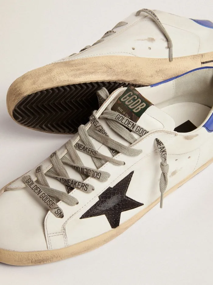 Golden Goose Super-star Sneakers “Black Blue” — photo 7 of 8