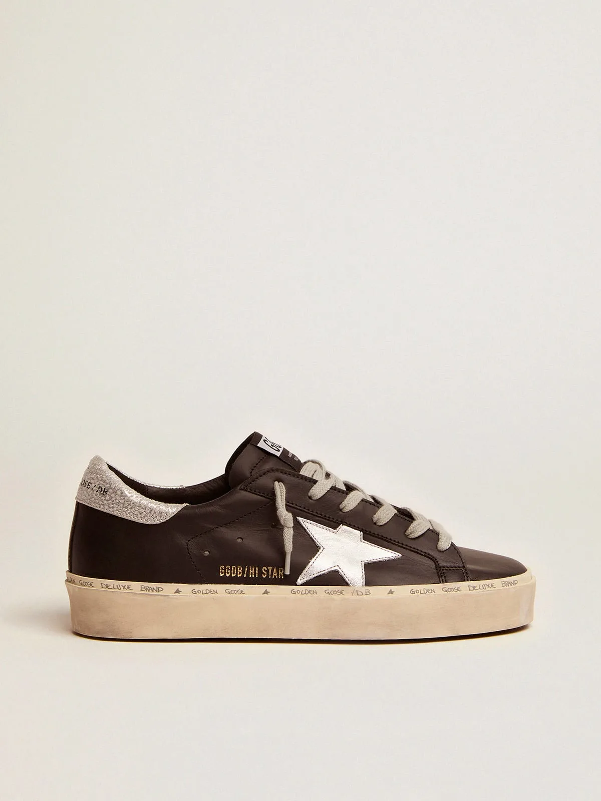 Golden Goose Hi Star Sneakers “Black Silver” — photo 2 of 4