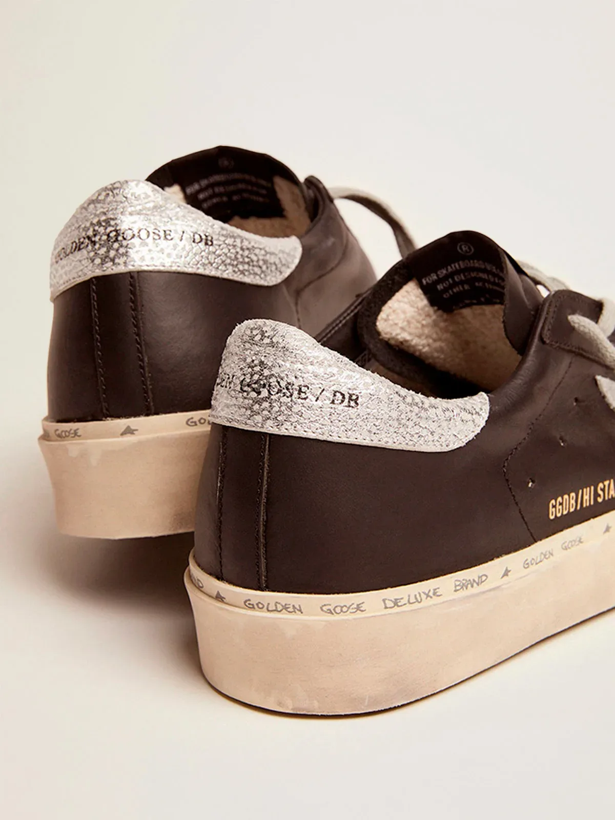 Golden Goose Hi Star Sneakers “Black Silver” — photo 4 of 4