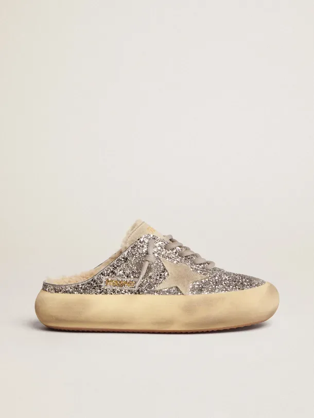 Golden Goose Space-star Sabot Shoes “Silver” — photo 2 of 5