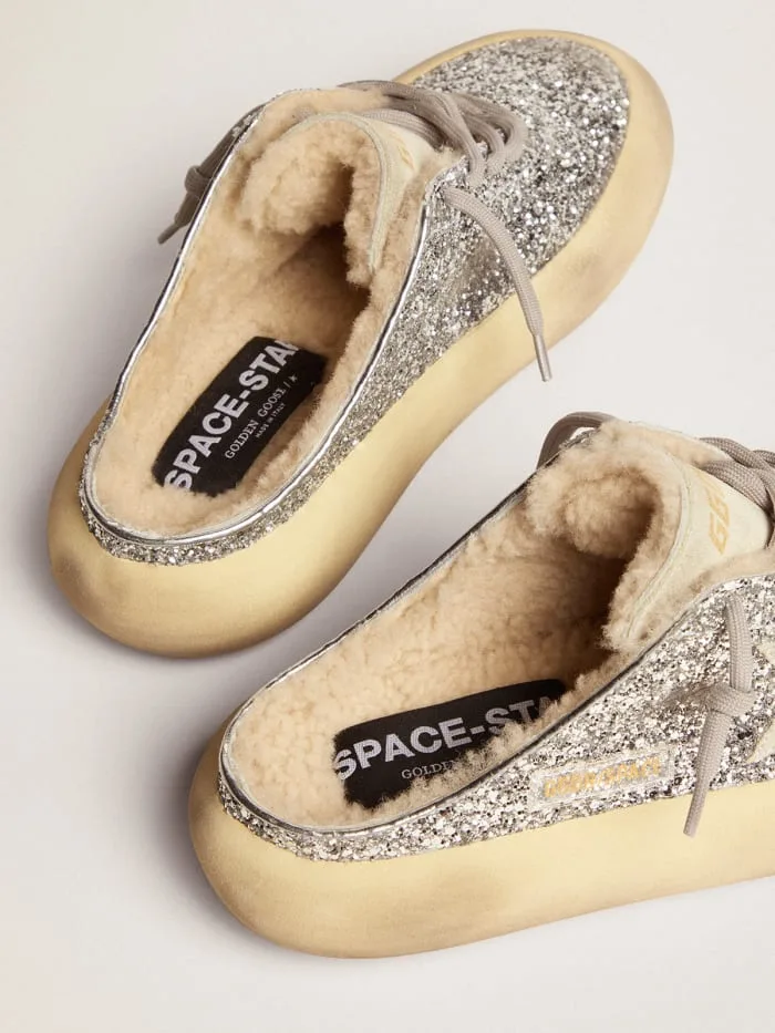 Golden Goose Space-star Sabot Shoes “Silver” — photo 5 of 5