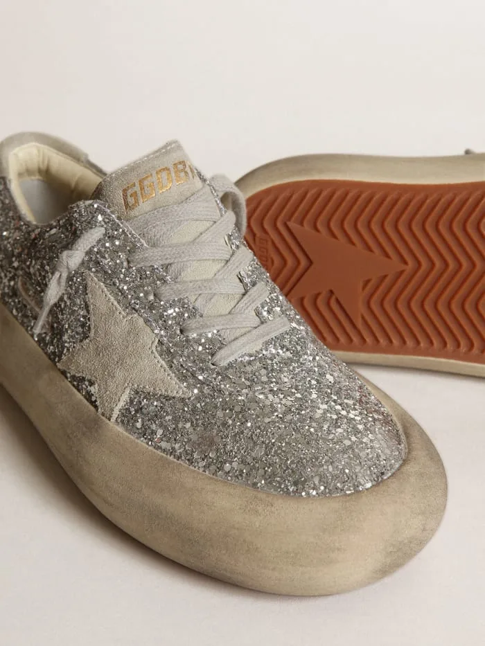Golden Goose Space-star Shoes “Grey Silver” — photo 3 of 4