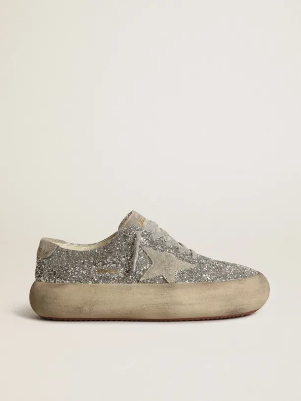 Golden Goose Space-star Shoes “Grey Silver” — photo 4 of 4