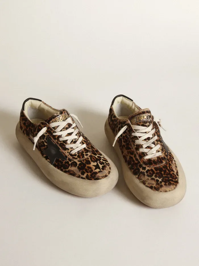 Golden Goose Space-star Shoes “Black Leopard” — photo 2 of 4