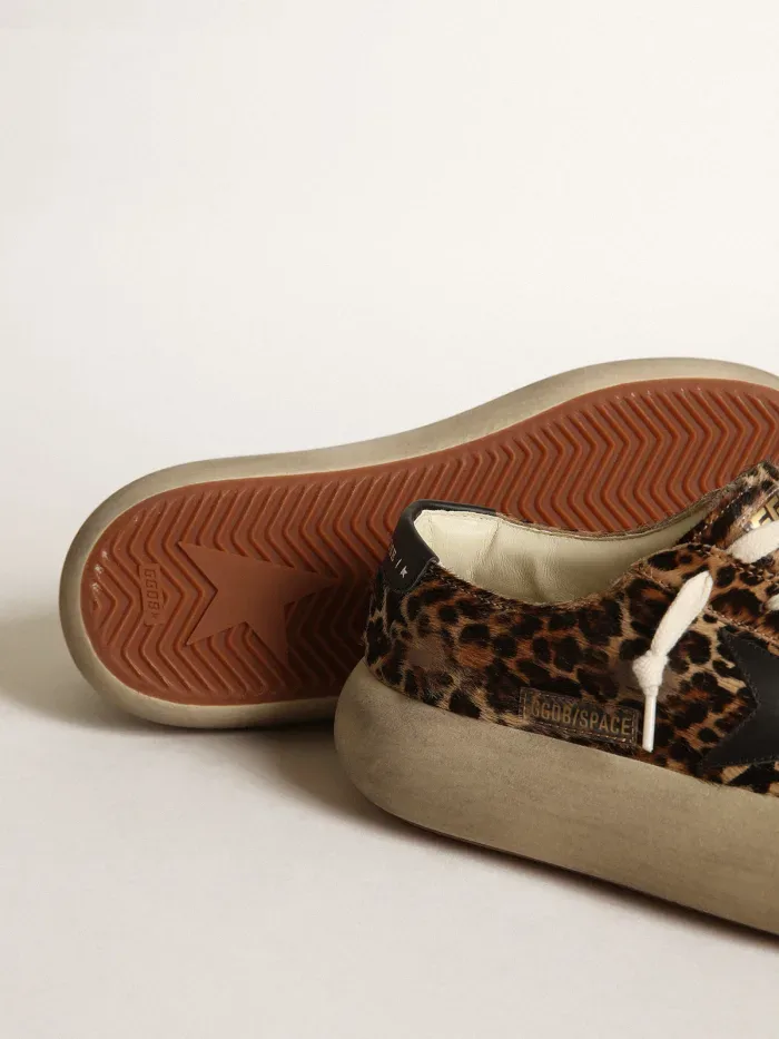 Golden Goose Space-star Shoes “Black Leopard” — photo 3 of 4