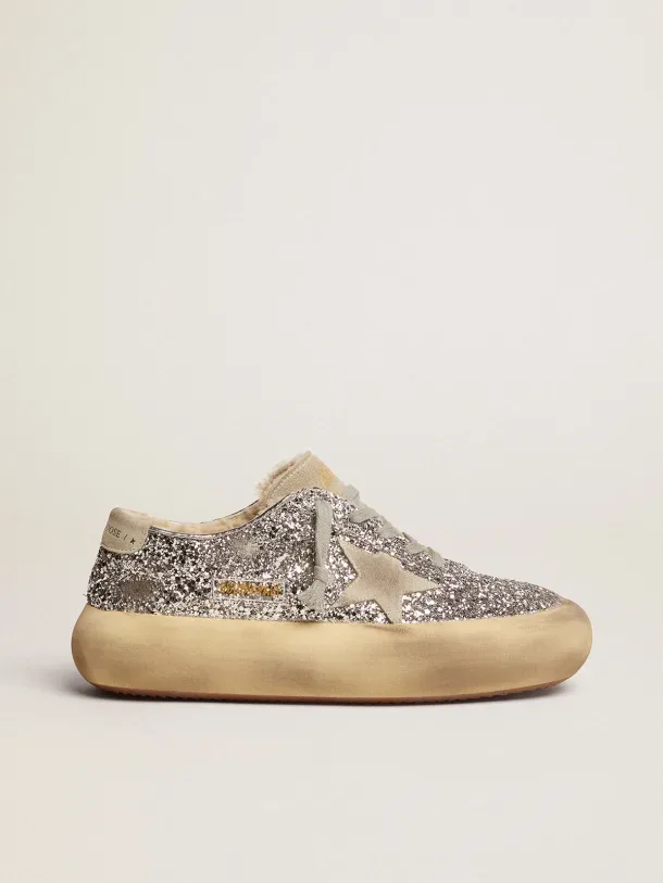 Golden Goose Space-star Shoes “Silver” — photo 6 of 7