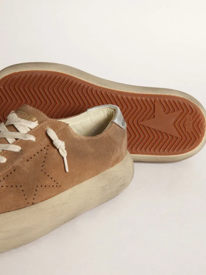 Golden Goose Space-star Shoes “Silver Red” — photo 1 of 4
