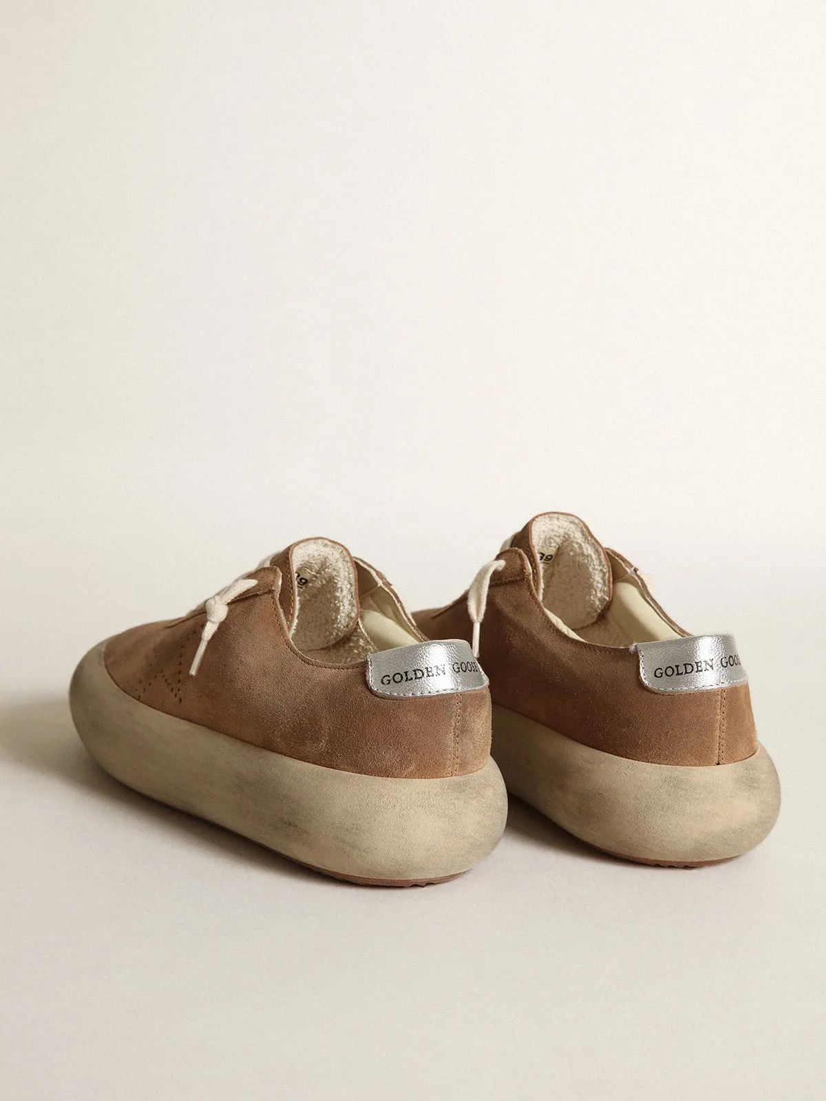 Golden Goose Space-star Shoes “Silver Red” — photo 2 of 4