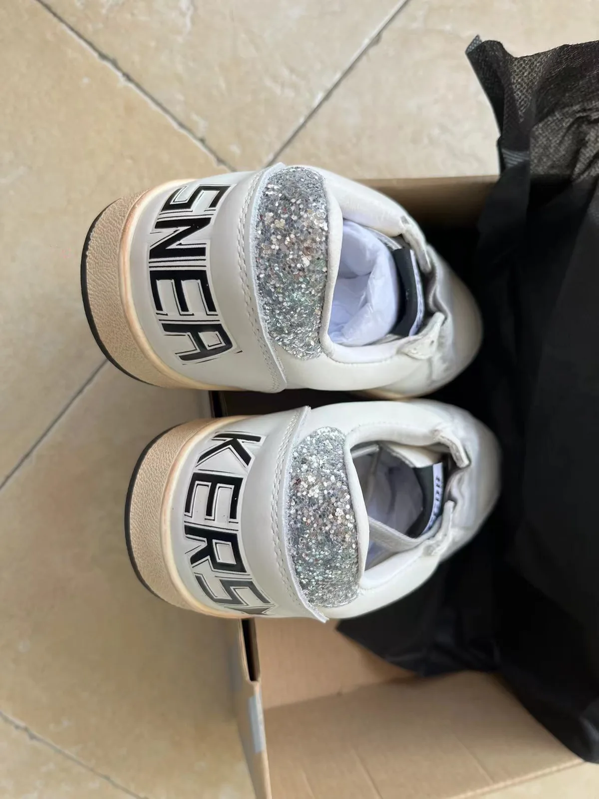 Golden Goose Sneaker Ball Star “White Silver” — photo 1 of 7