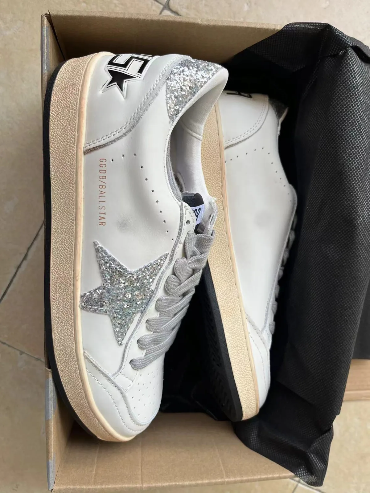 Golden Goose Sneaker Ball Star “White Silver” — photo 2 of 7