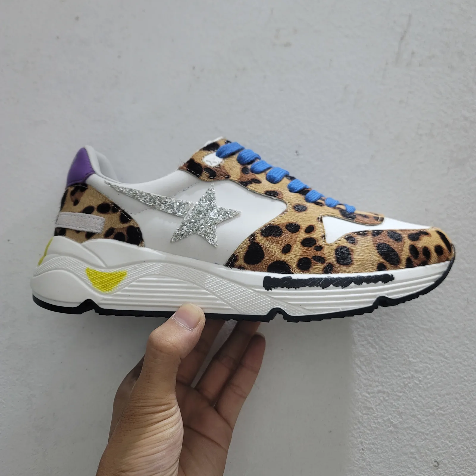 Golden Goose Running Sole Sneakers “Leopard” — photo 2 of 5