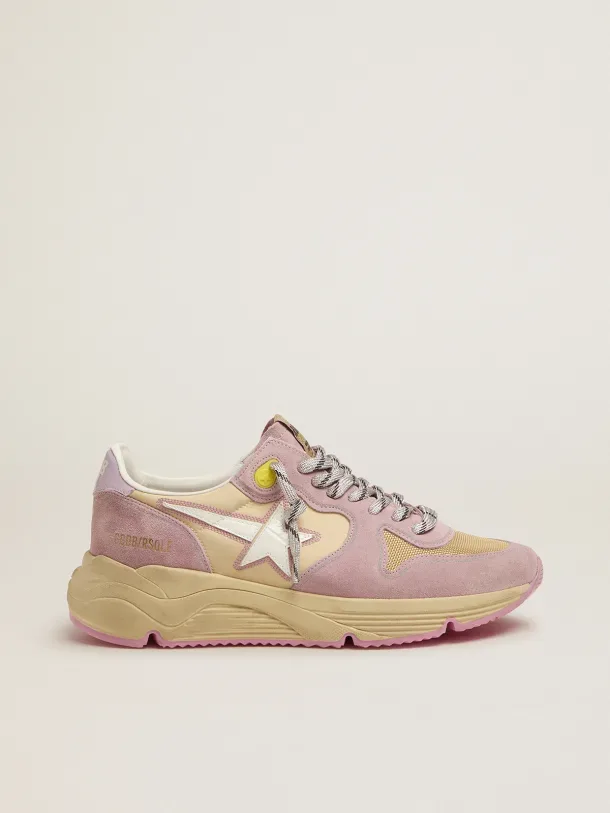 Golden Goose Pastel Pink Running Sole Sneakers “White Pink” — photo 1 of 8