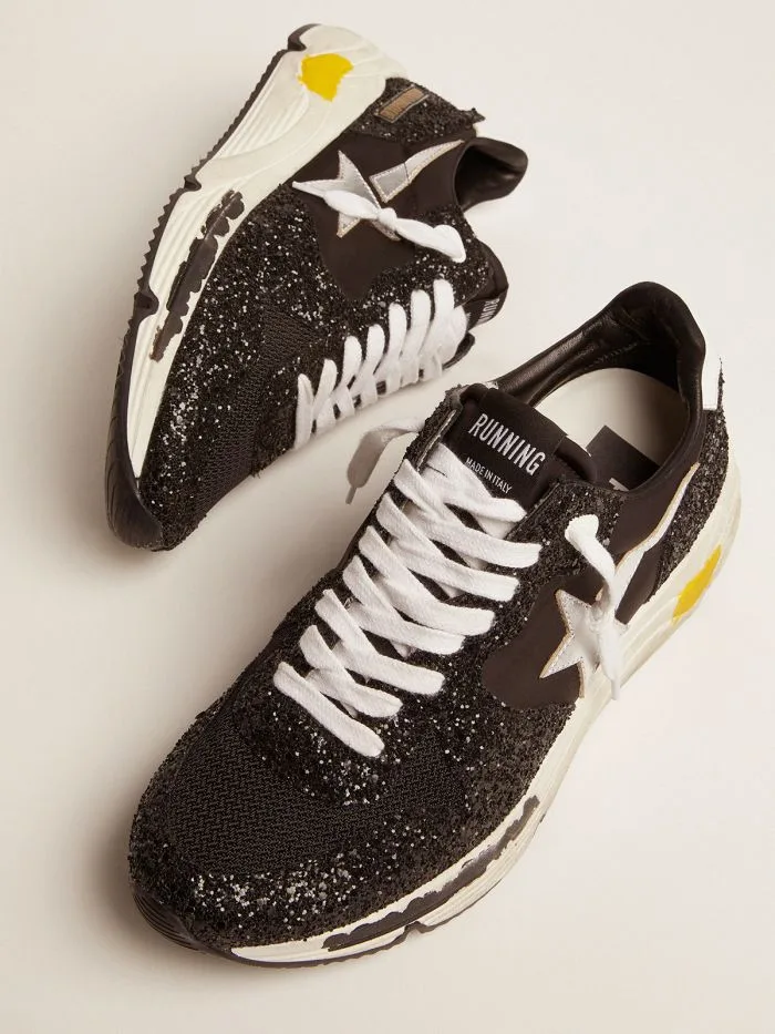 Golden Goose Running Sole Sneakers “Black Silver” — photo 2 of 5