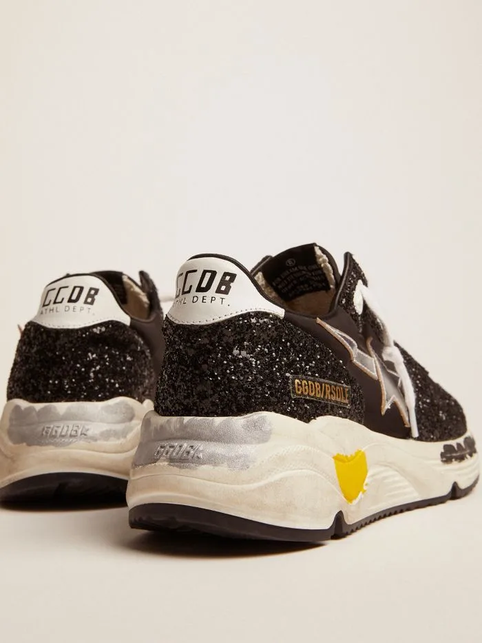 Golden Goose Running Sole Sneakers “Black Silver” — photo 5 of 5
