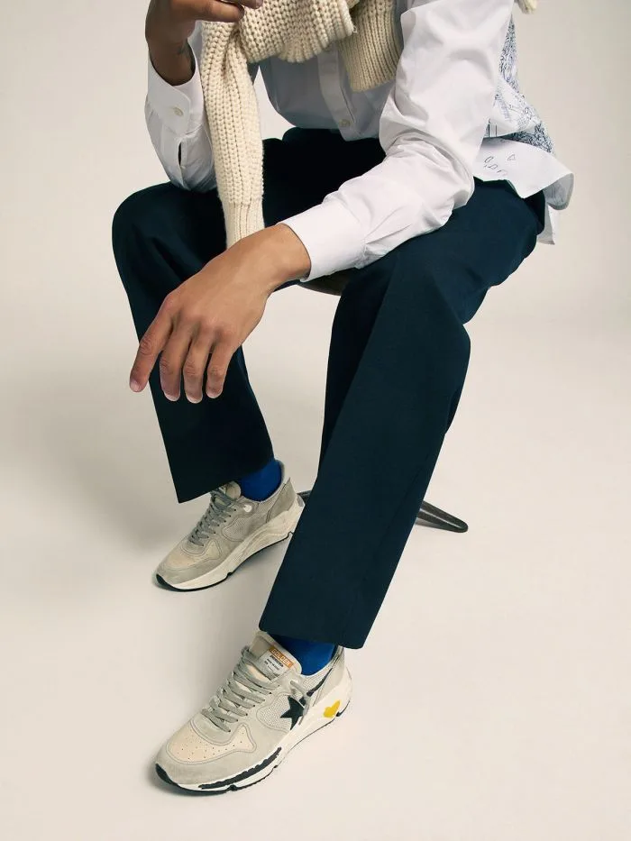 Golden Goose Running Sole Sneakers “Grey” — photo 5 of 5