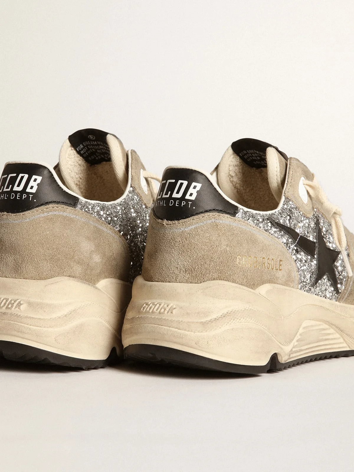 Golden Goose Running Sole Sneakers “Black Grey” — photo 3 of 4