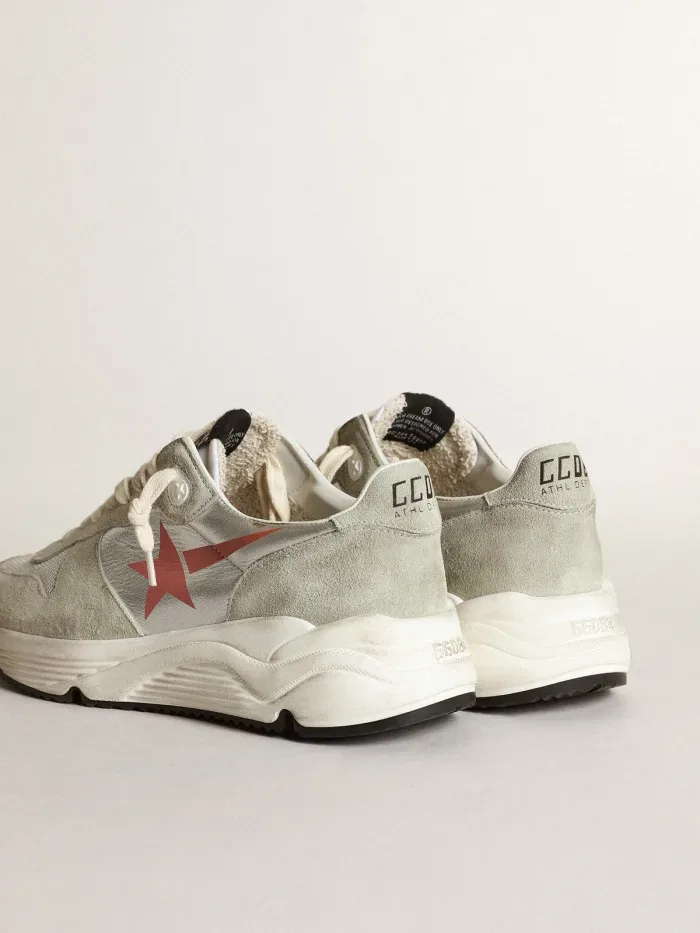 Golden Goose Running Sole Sneakers “Grey Silver” — photo 2 of 4