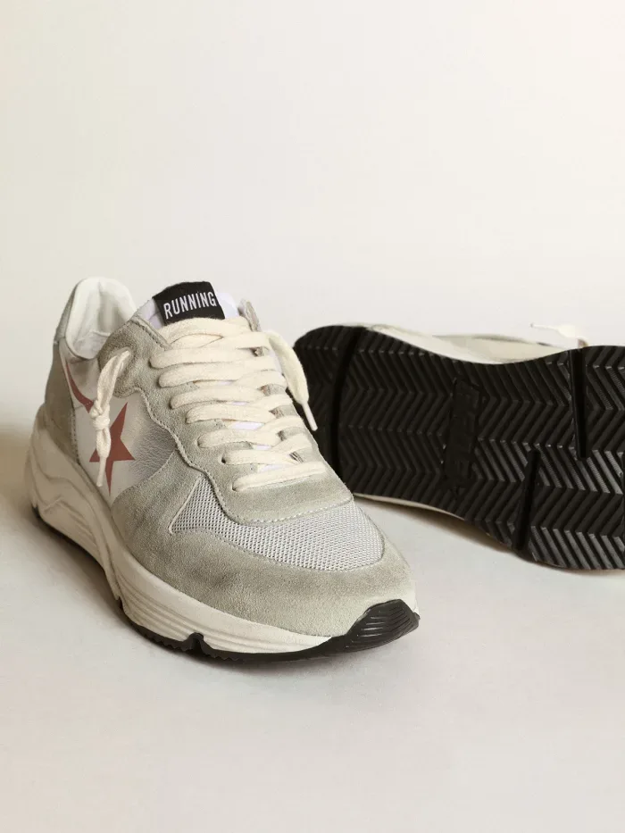 Golden Goose Running Sole Sneakers “Grey Silver” — photo 3 of 4