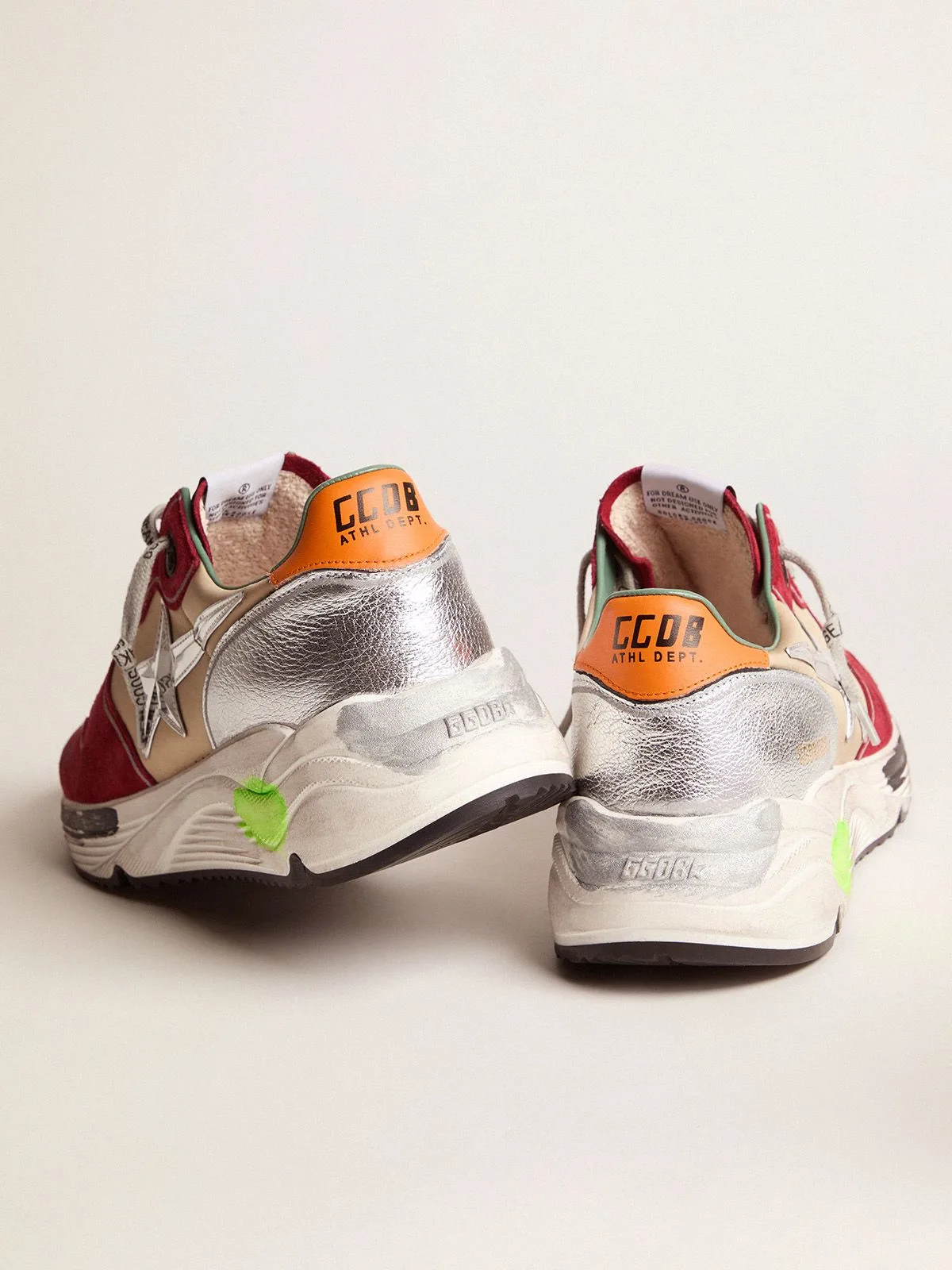 Golden Goose Running Sole Sneakers “Orange” — photo 2 of 4