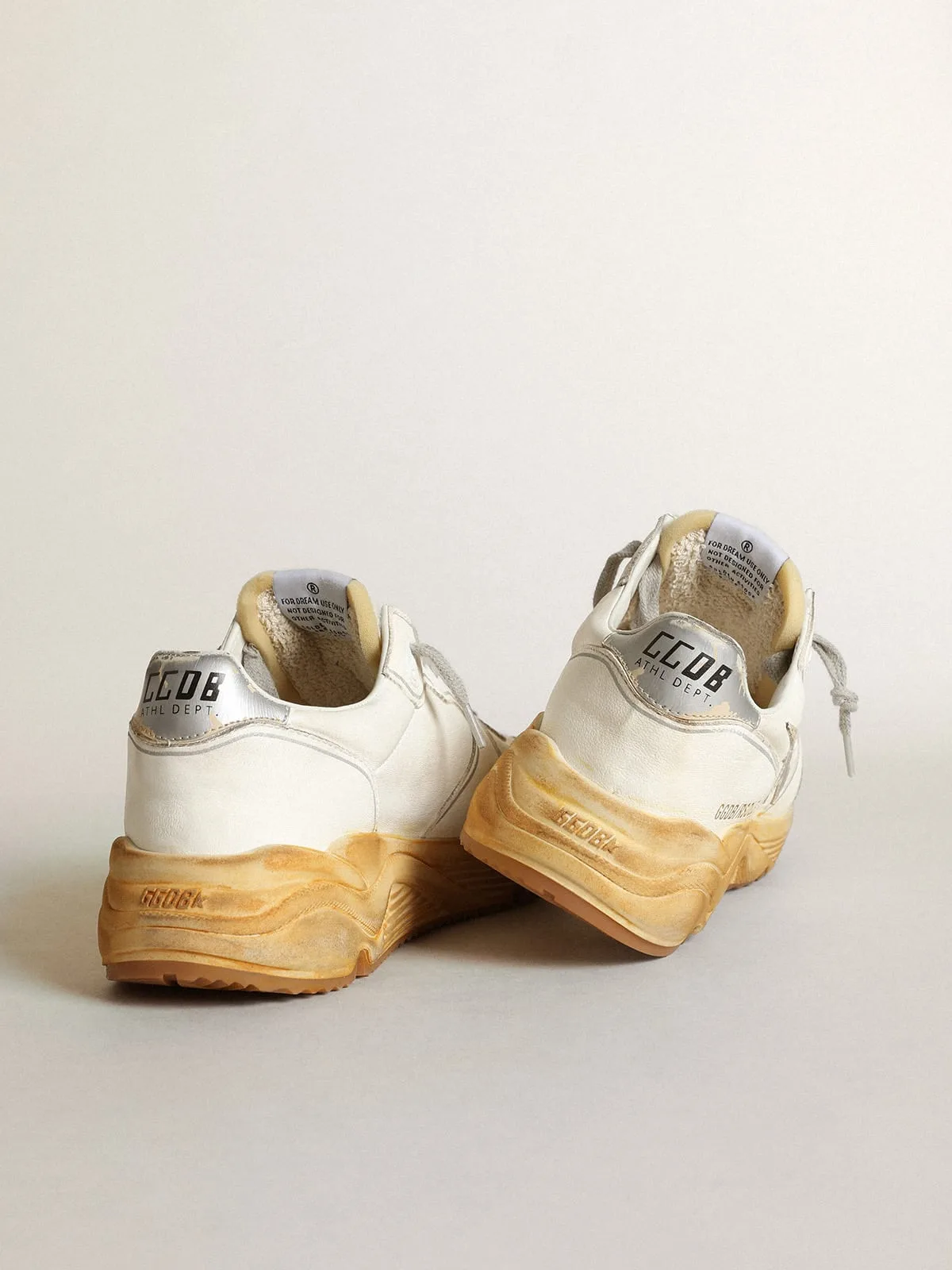 Golden Goose Running Sole Sneakers “Silver Red” — photo 4 of 4