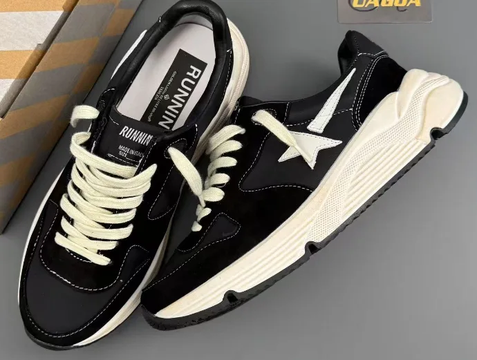 Golden Goose Running Sole Sneakers “White Black” — photo 1 of 7