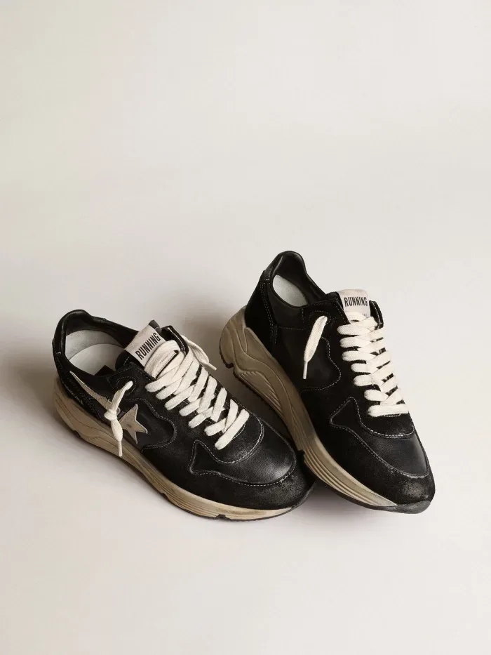 Golden Goose Running Sole Sneakers “White Black” — photo 5 of 7