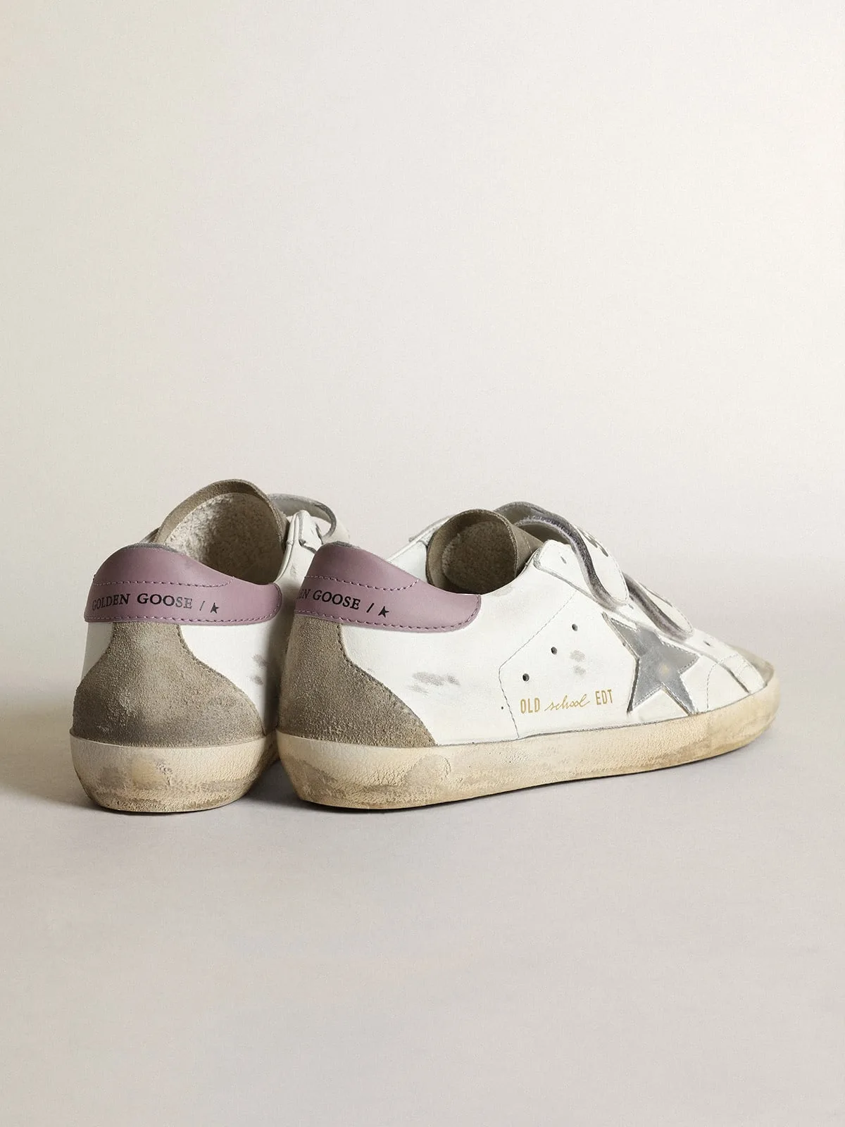 Golden Goose Old School Sneakers “Grey Silver” — photo 2 of 4