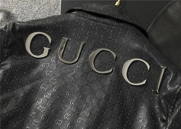 Gucci Leather Jacket 23913 “Grey” — photo 5 of 16