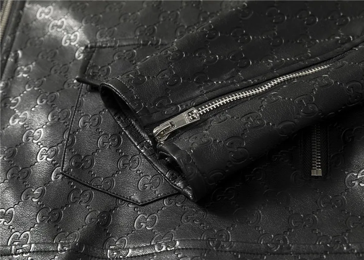 Gucci Leather Jacket 23913 “Grey” — photo 9 of 16