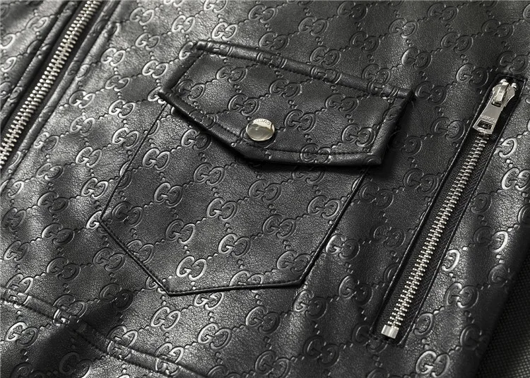 Gucci Leather Jacket 23913 “Grey” — photo 11 of 16