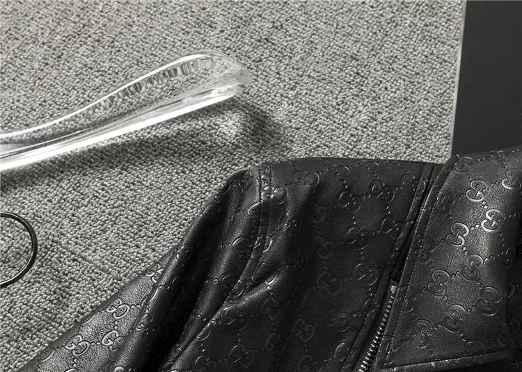 Gucci Leather Jacket 23913 “Grey” — photo 14 of 16