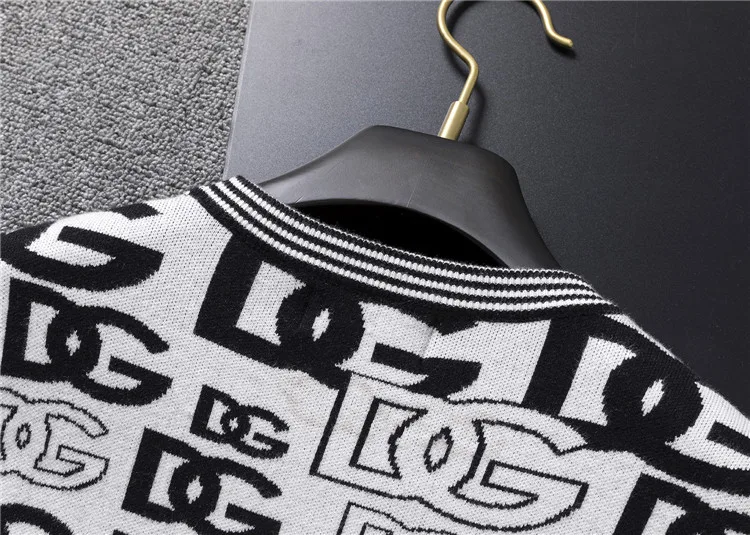 Dolce & Gabbana Sweater 12001 “Grey White” — photo 4 of 10
