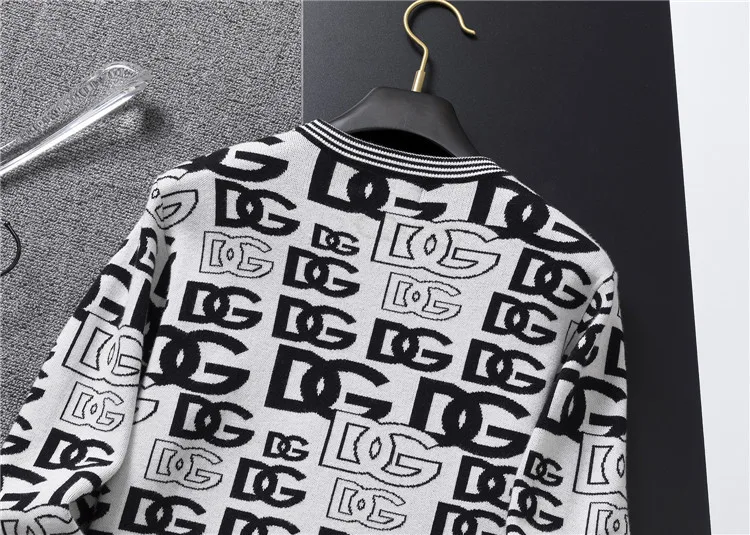 Dolce & Gabbana Sweater 12001 “Grey White” — photo 5 of 10