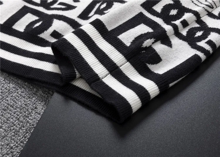 Dolce & Gabbana Sweater 12001 “Grey White” — photo 6 of 10